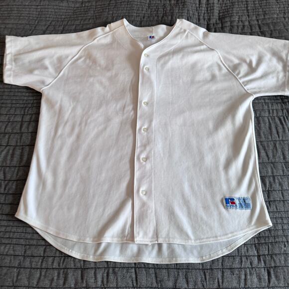 Vintage 90s Russell Mark McGwire MLB St Louis Cardinals Blank Jersey Men's 54 - Picture 3 of 11